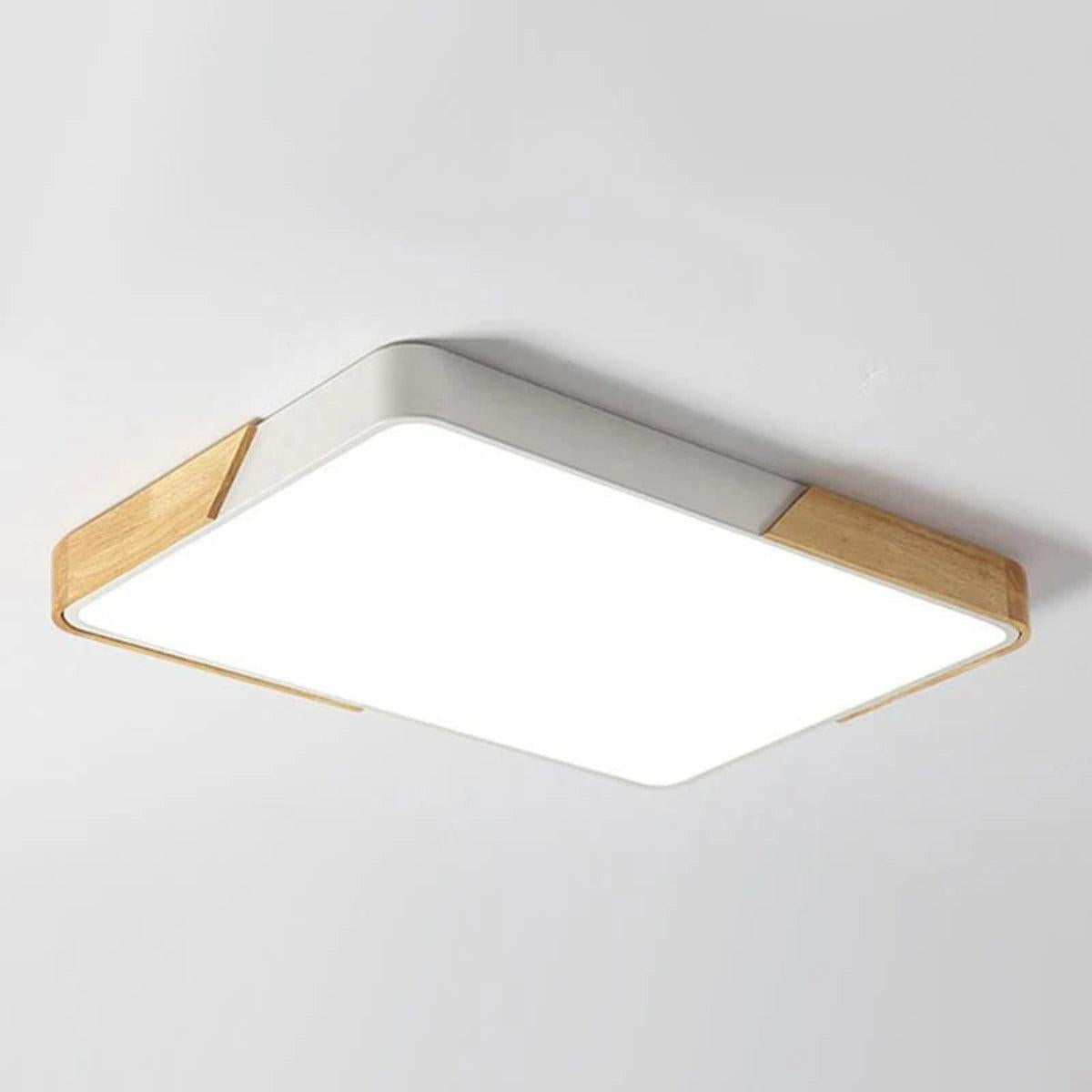 Square Flush Mount Ceiling Light Low-Profile LED