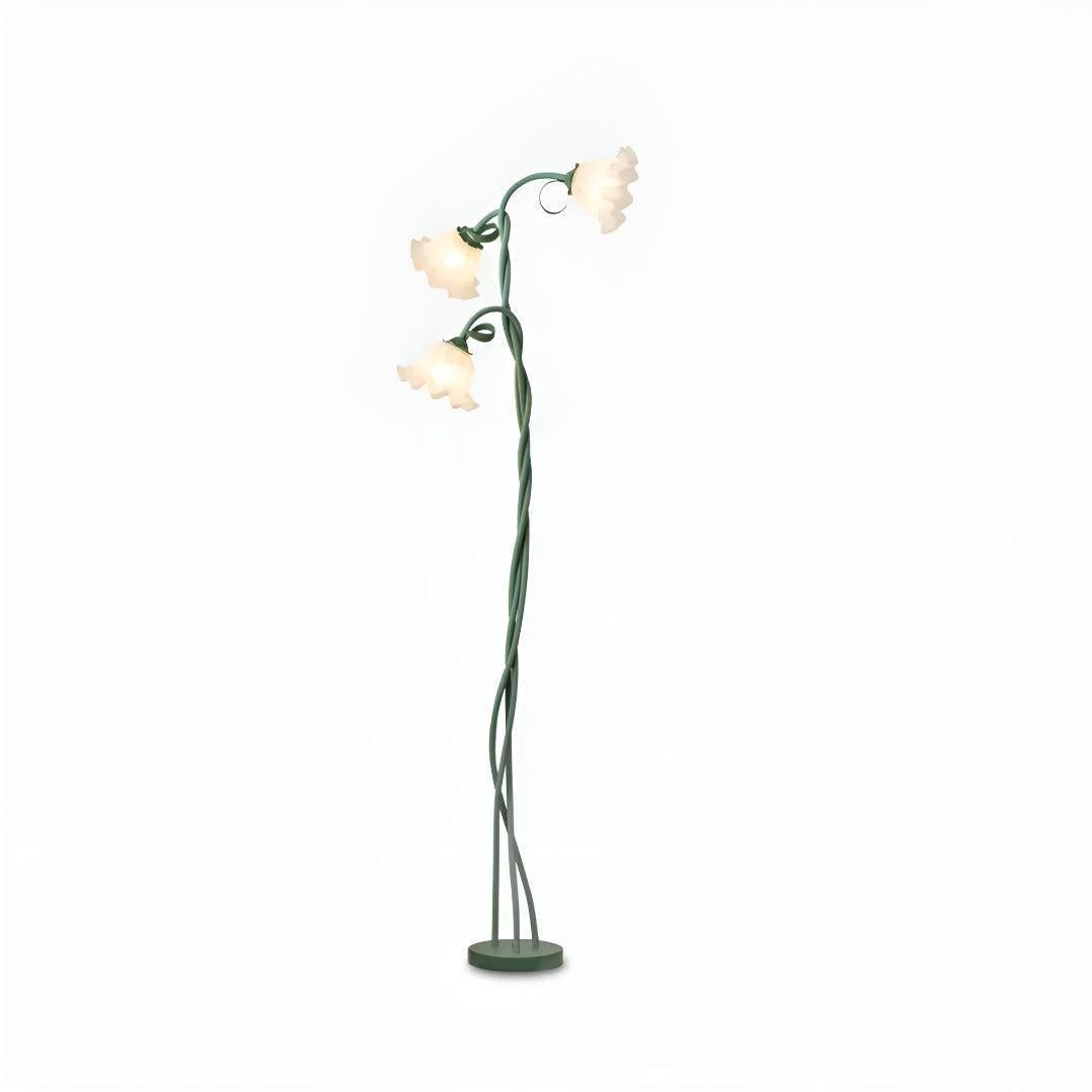 
Floral Petal Floor Lamp Sculptural Multi-Head Design