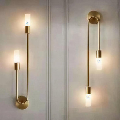 Dual Glow Bedside Wall Sconce Ambient and Accent Light