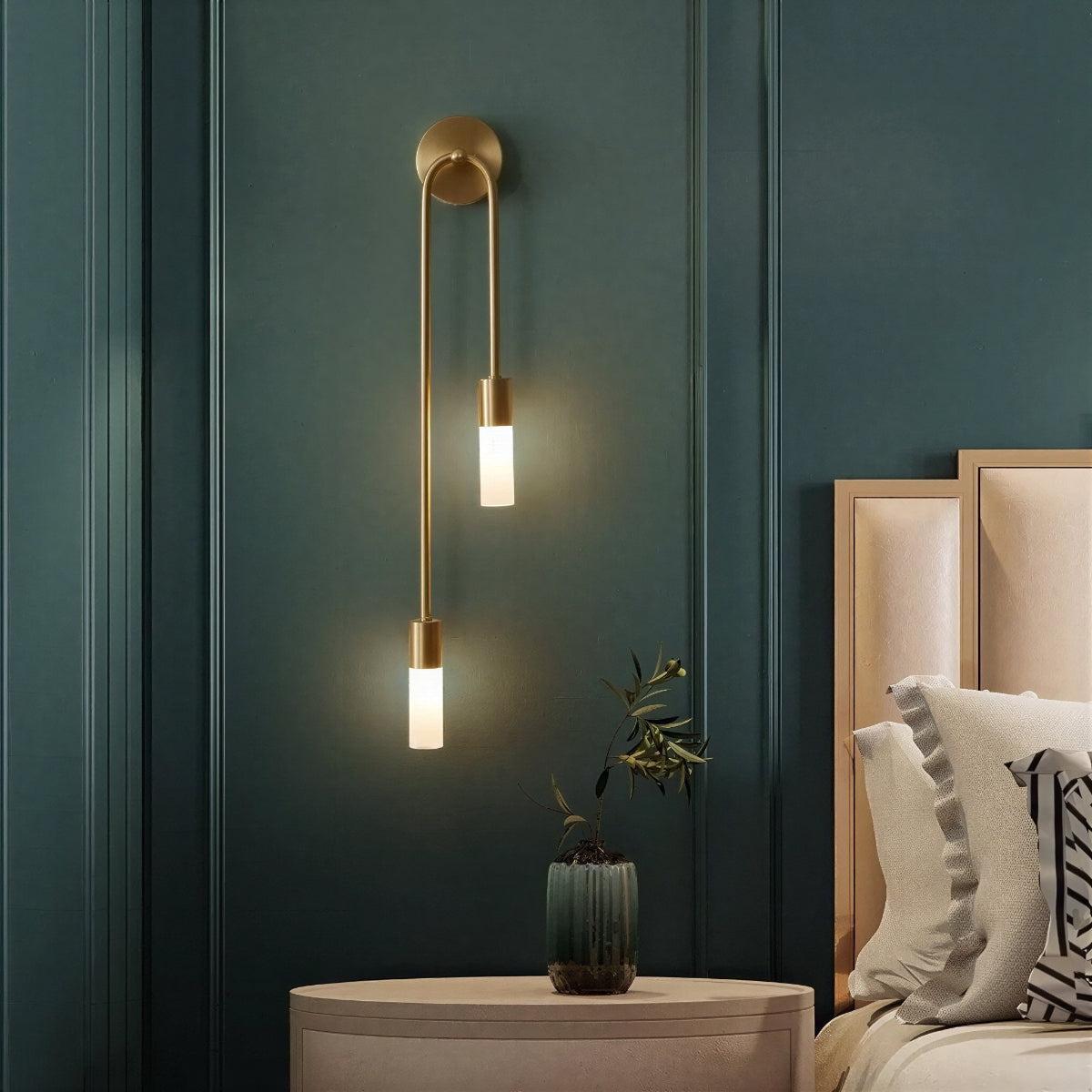 
Dual Glow Bedside Wall Sconce Ambient and Accent Light