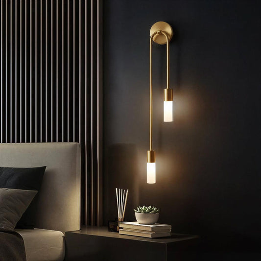 
Dual Glow Bedside Wall Sconce Ambient and Accent Light