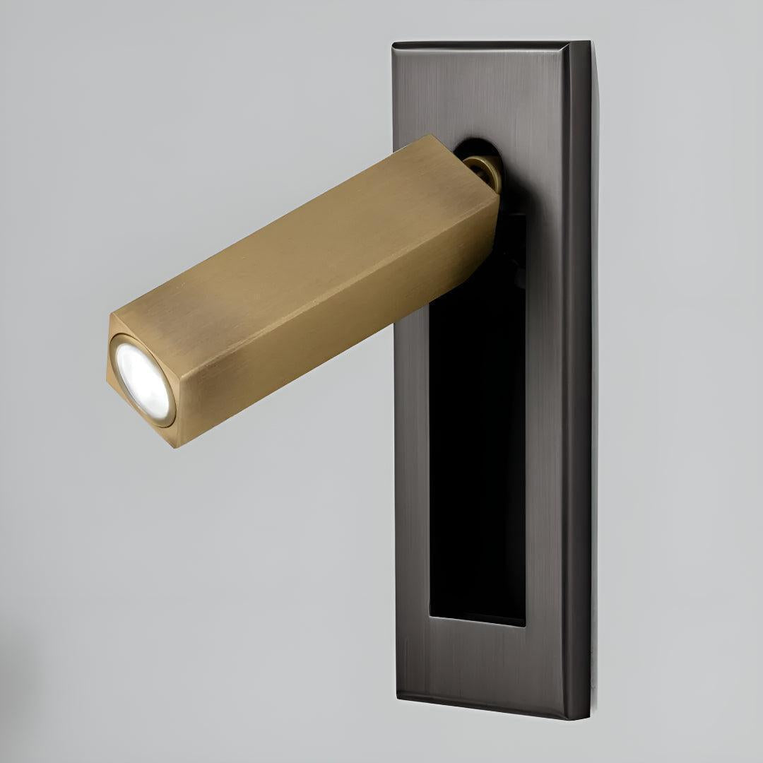 
Adjustable Wall Reading Light Fold-Away Bedside Sconce