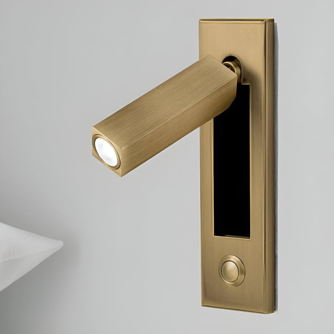 
Adjustable Wall Reading Light Fold-Away Bedside Sconce
