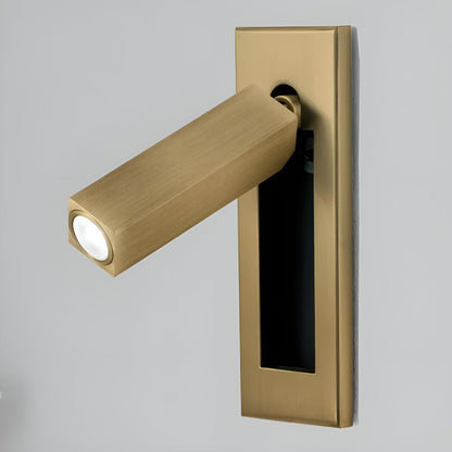 Adjustable Wall Reading Light Fold-Away Bedside Sconce