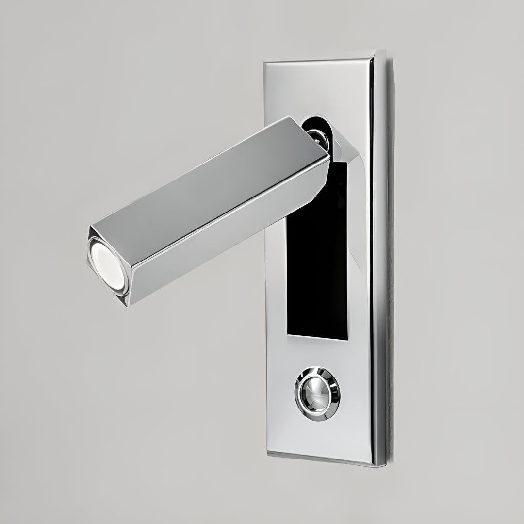 
Adjustable Wall Reading Light Fold-Away Bedside Sconce
