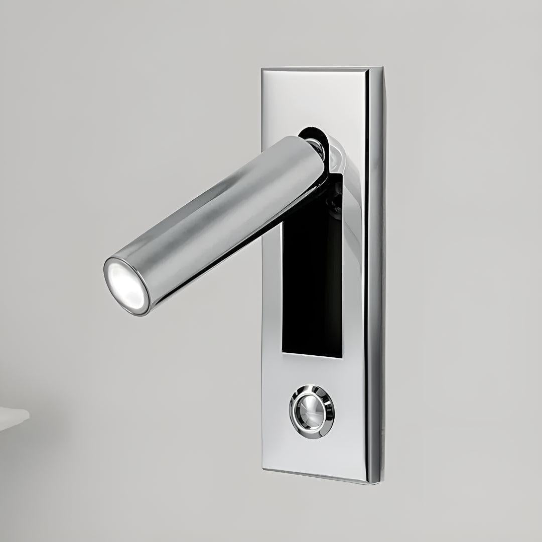 
Adjustable Wall Reading Light Fold-Away Bedside Sconce
