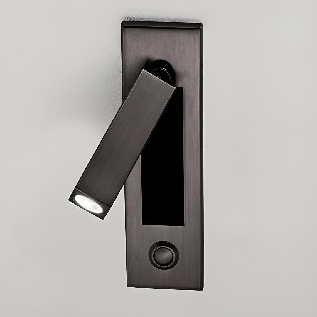 
Adjustable Wall Reading Light Fold-Away Bedside Sconce