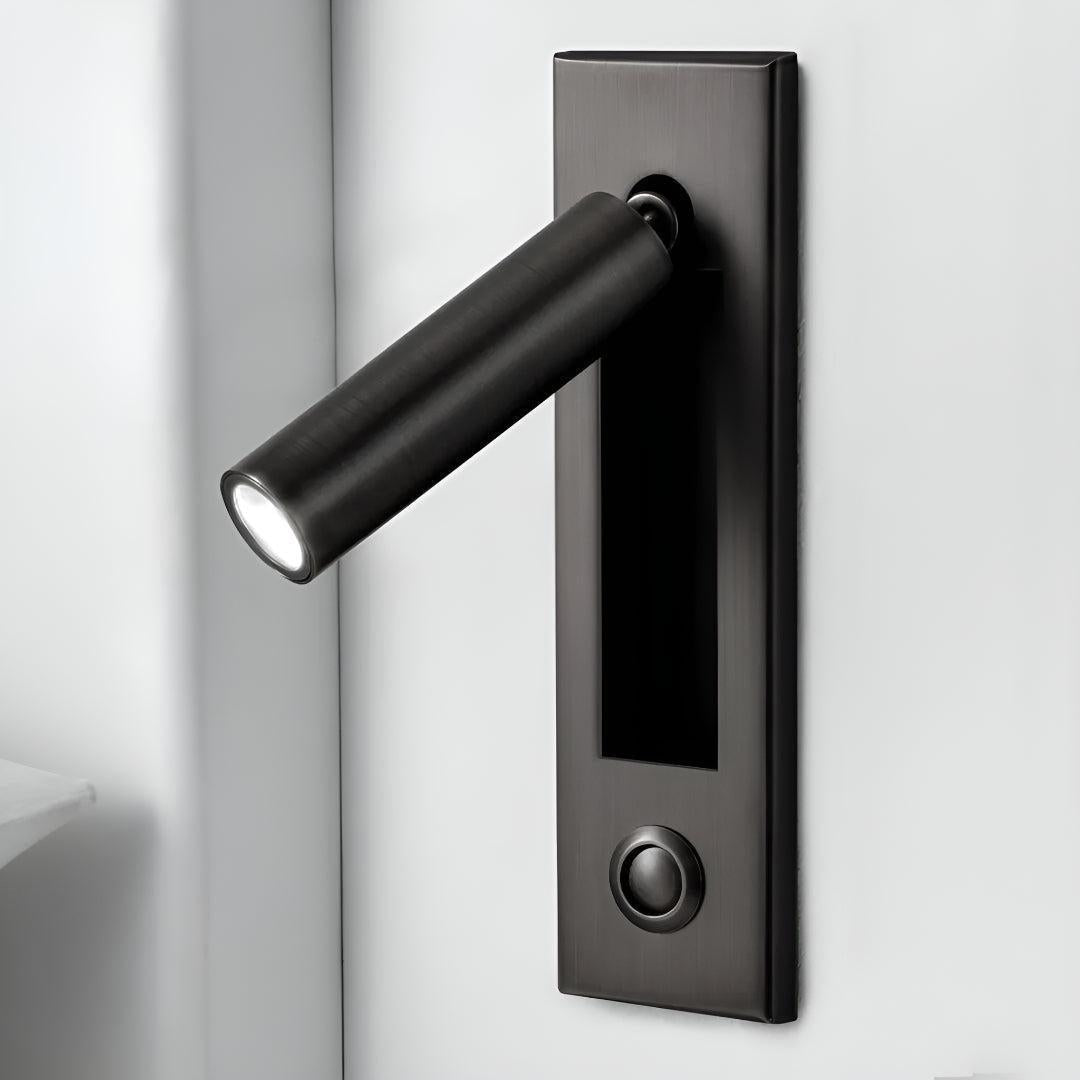 
Adjustable Wall Reading Light Fold-Away Bedside Sconce