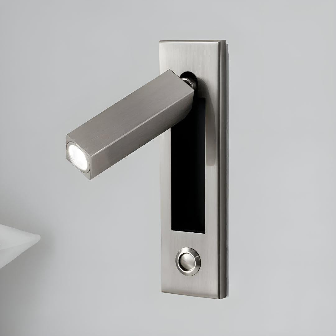
Adjustable Wall Reading Light Fold-Away Bedside Sconce