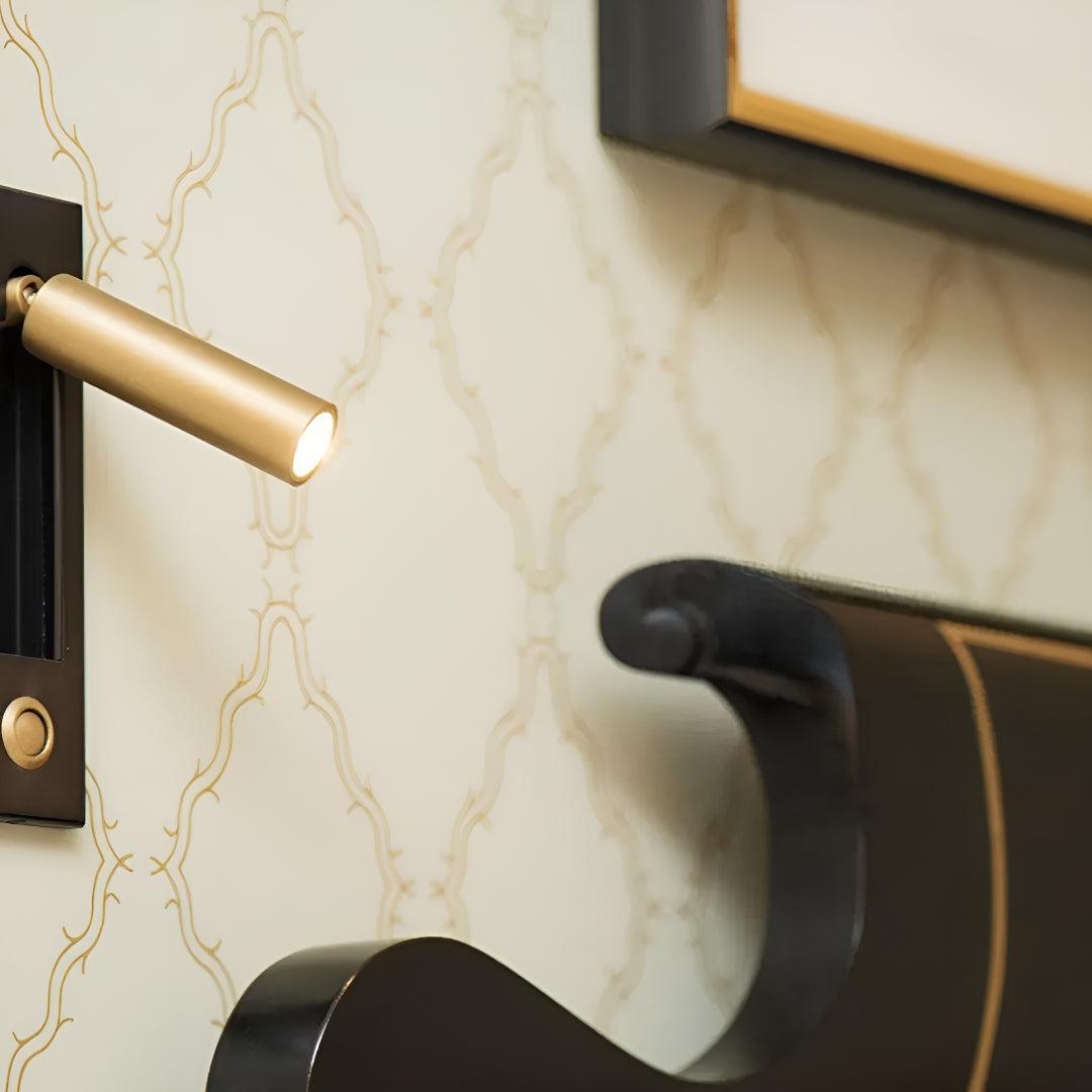 
Adjustable Wall Reading Light Fold-Away Bedside Sconce