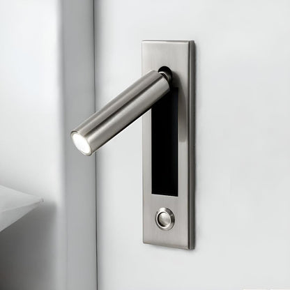 Adjustable Wall Reading Light Fold-Away Bedside Sconce