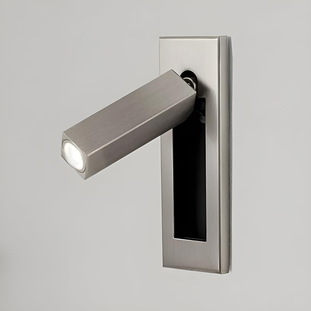 
Adjustable Wall Reading Light Fold-Away Bedside Sconce