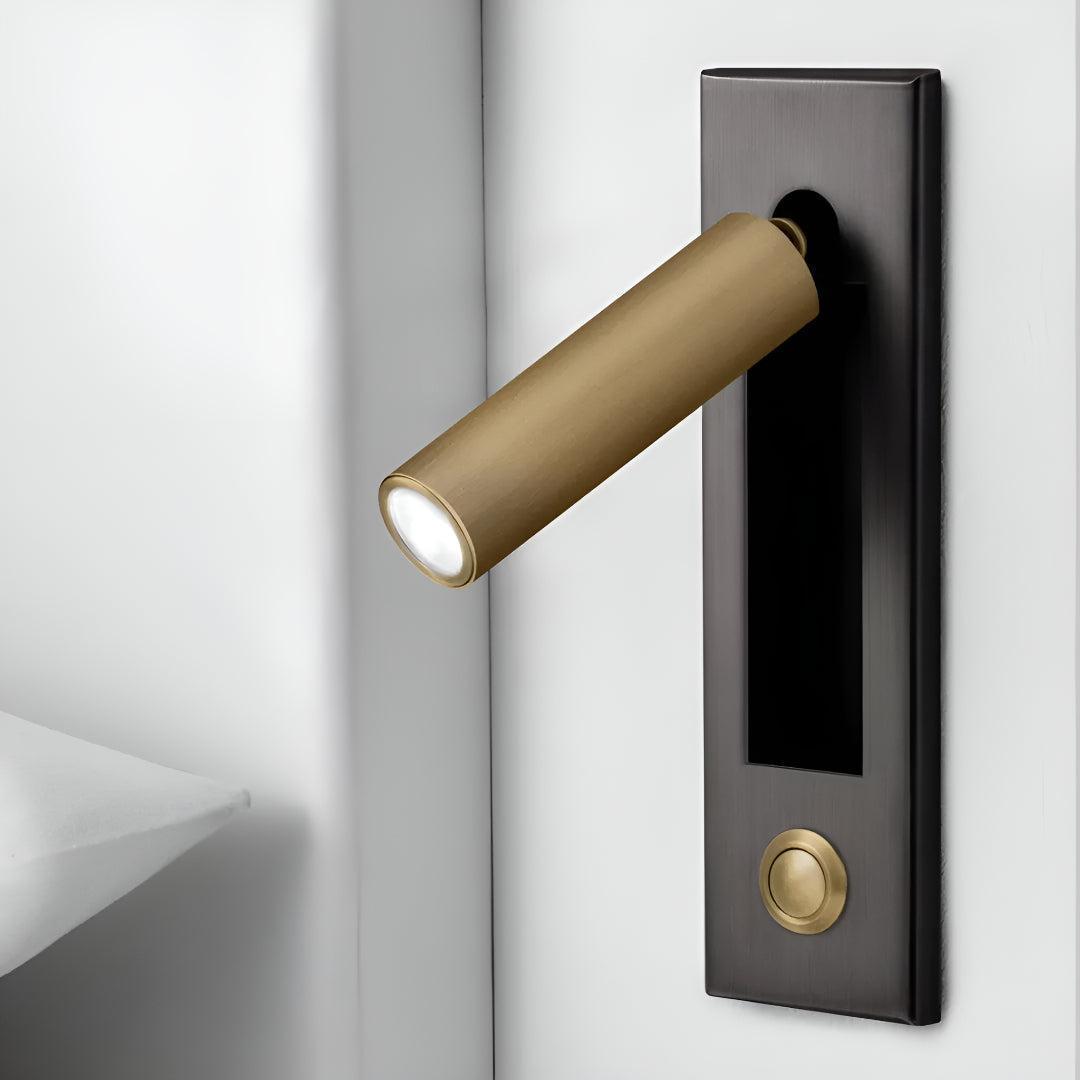 
Adjustable Wall Reading Light Fold-Away Bedside Sconce