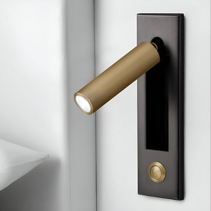 Adjustable Wall Reading Light Fold-Away Bedside Sconce