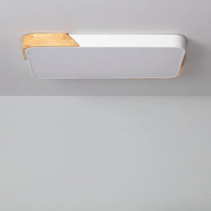 Square Flush Mount Ceiling Light Low-Profile LED