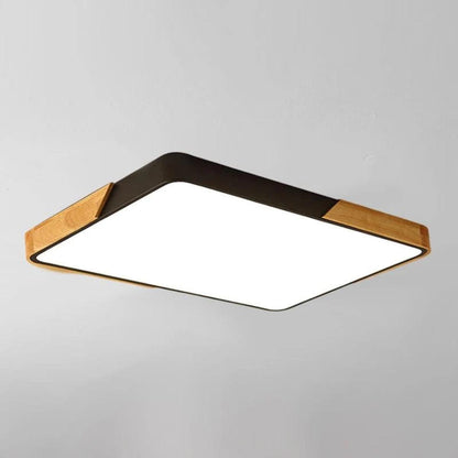 Square Flush Mount Ceiling Light Low-Profile LED