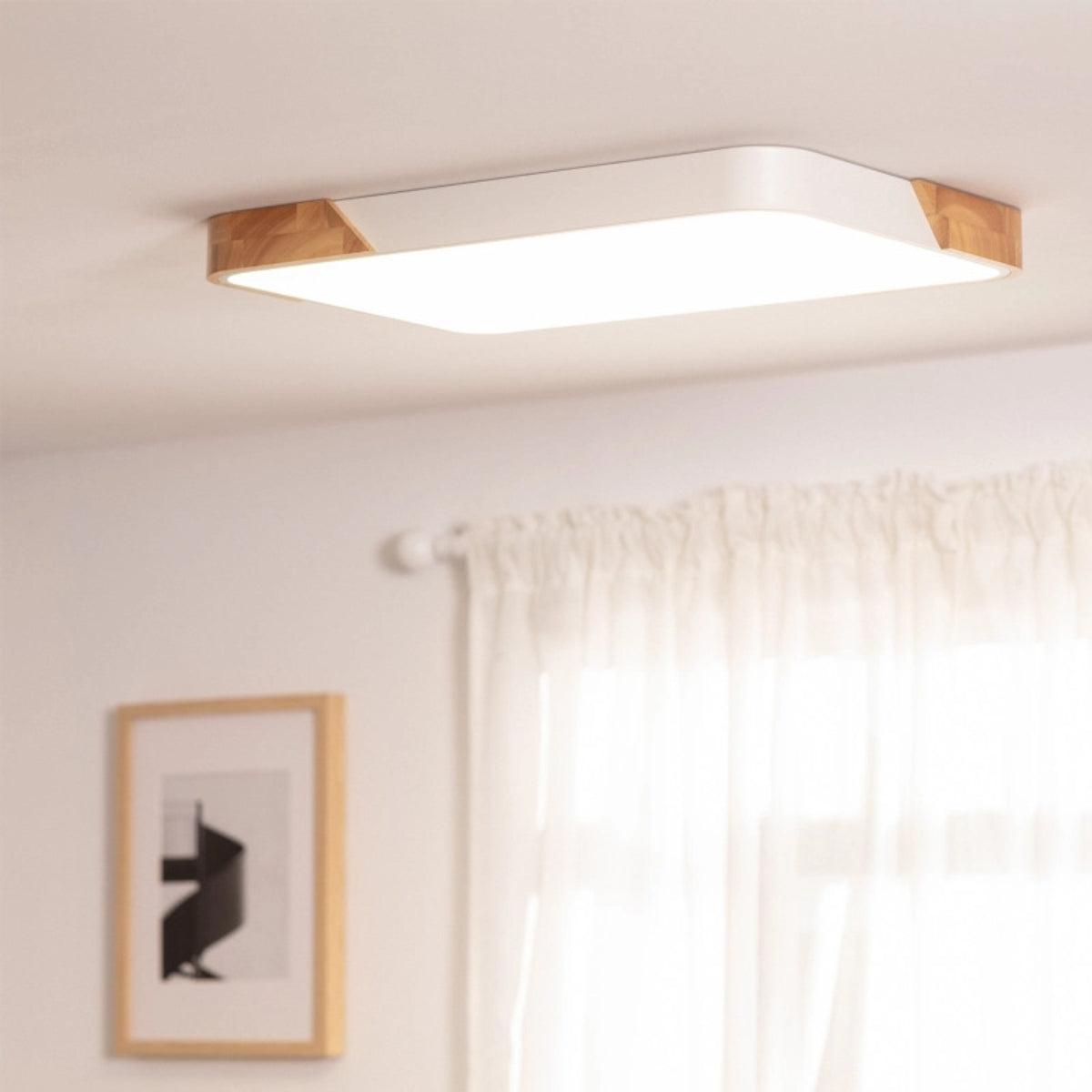 
Square Flush Mount Ceiling Light Low-Profile LED