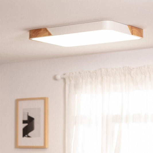 
Square Flush Mount Ceiling Light Low-Profile LED