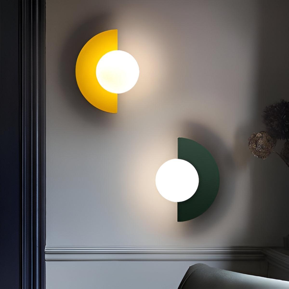 
Crescent Bulb Wall Sconce Minimalist Ambient Light