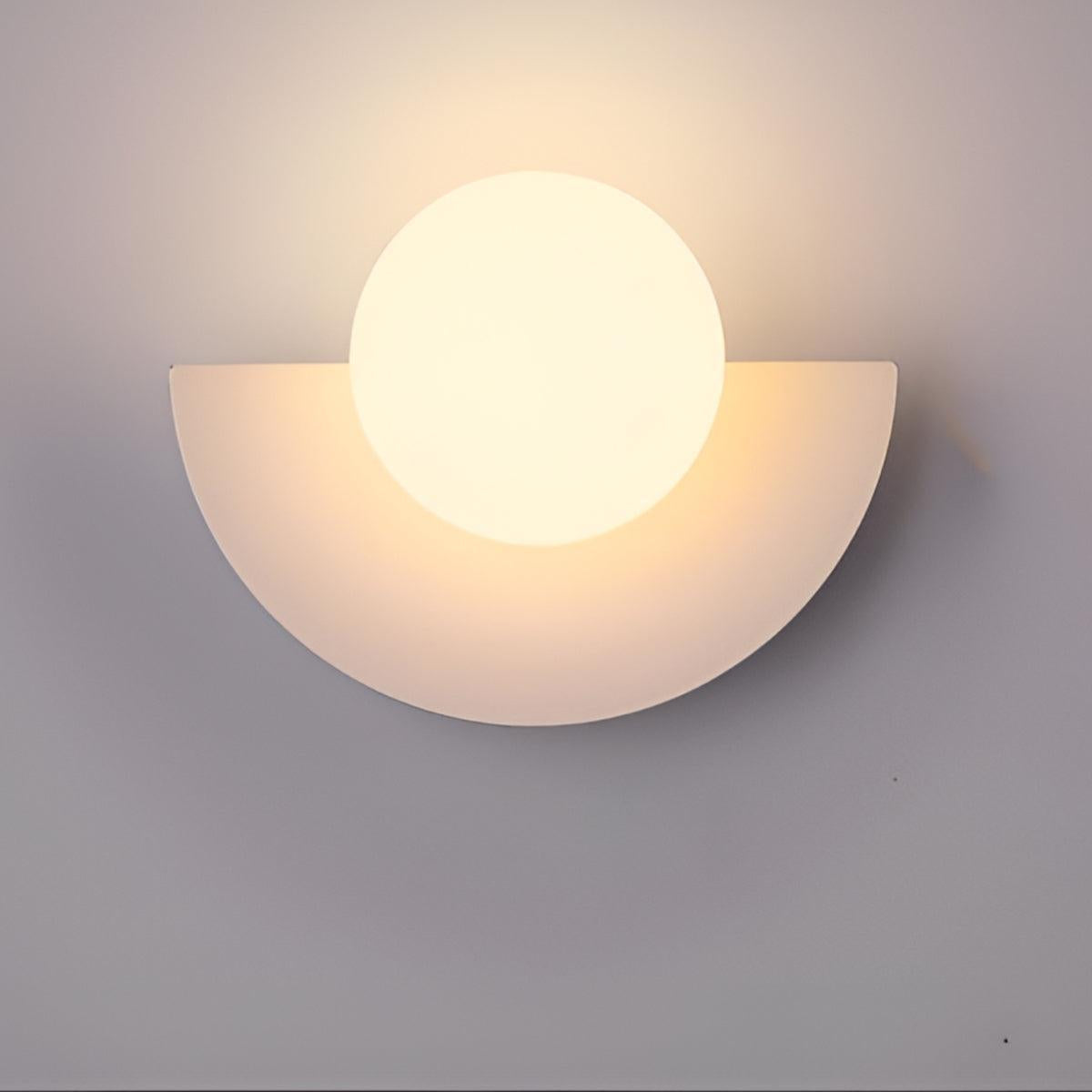 
Crescent Bulb Wall Sconce Minimalist Ambient Light
