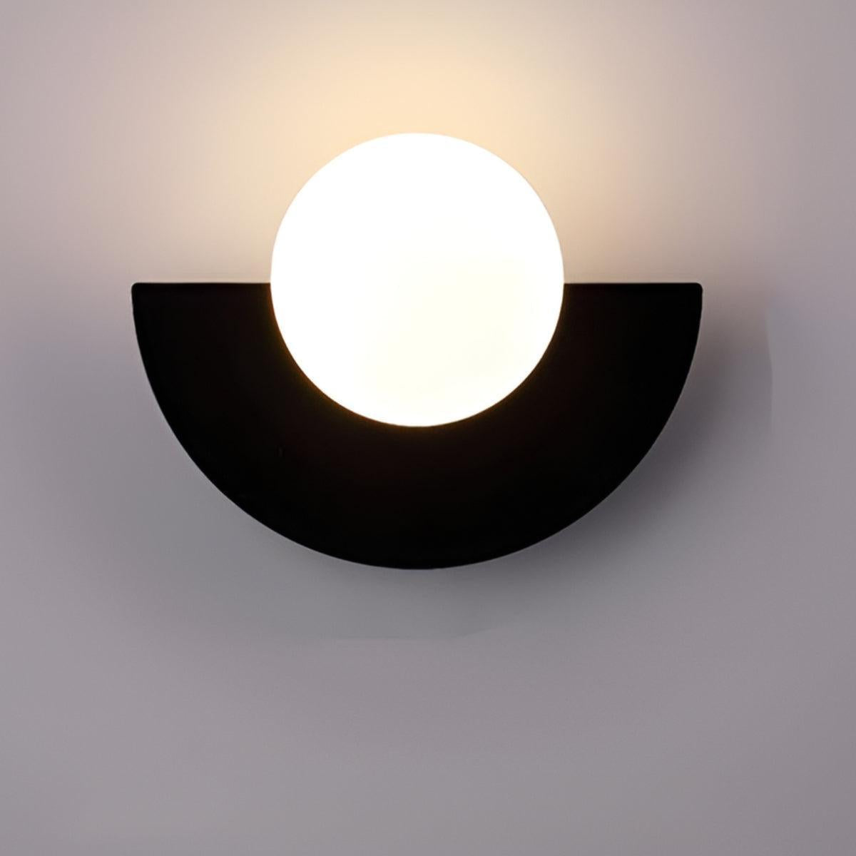 
Crescent Bulb Wall Sconce Minimalist Ambient Light