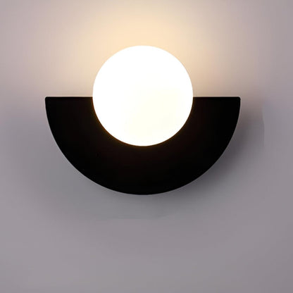 Crescent Bulb Wall Sconce Minimalist Ambient Light