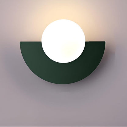 Crescent Bulb Wall Sconce Minimalist Ambient Light