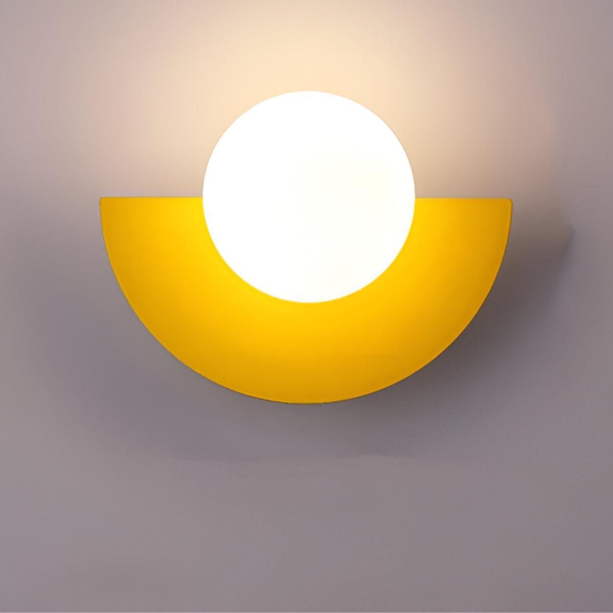 
Crescent Bulb Wall Sconce Minimalist Ambient Light