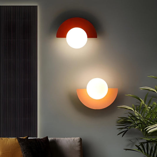 
Crescent Bulb Wall Sconce Minimalist Ambient Light
